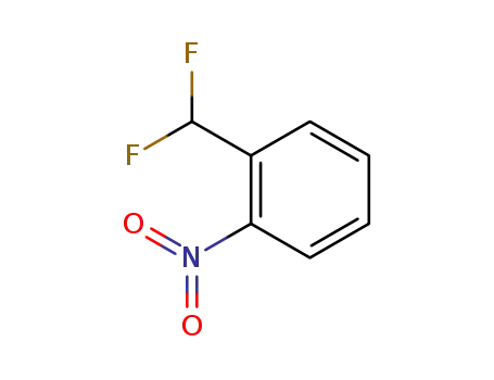 Molecular Structure of 64747-65-5 (1-(DifluoroMethyl)-2-nitrobenzene)