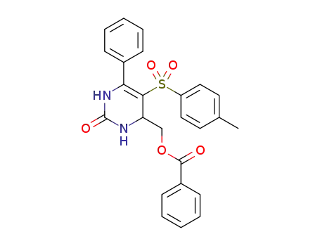 4-(benzoyloxymethyl)-6-phenyl-5-tosyl-1,2,3,4-tetrahydropyrimidin-2-one