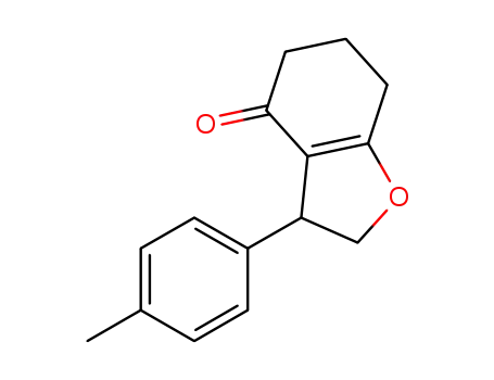 Molecular Structure of 1246175-28-9 (3-p-tolyl-2,3,6,7-tetrahydrobenzofuran-4(5H)-one)