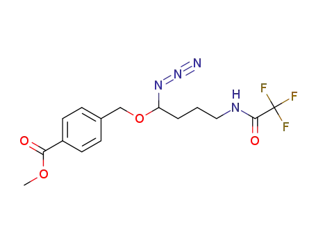 methyl 4-[(1-azido-4-trifluoroacetamidobutoxy)methyl]benzoate