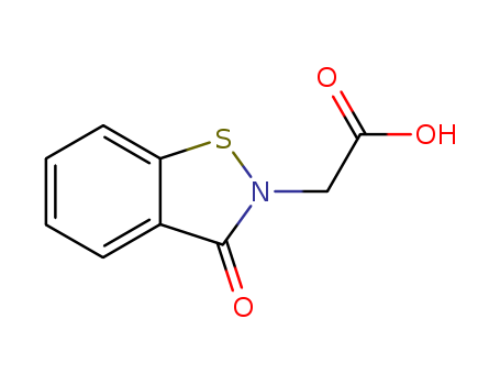 2-(3-oxobenzo[d]isothiazol-2(3H)-yl)acetic acid