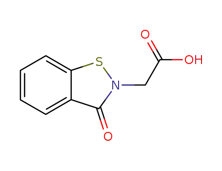 2-(3-oxobenzo[d]isothiazol-2(3H)-yl)acetic acid