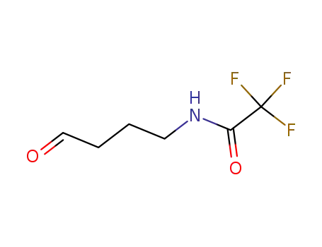 Molecular Structure of 137232-81-6 (Acetamide, 2,2,2-trifluoro-N-(4-oxobutyl)-)