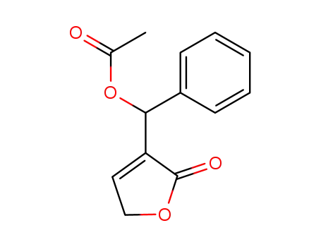2(5H)-Furanone, 3-[(acetyloxy)phenylmethyl]-