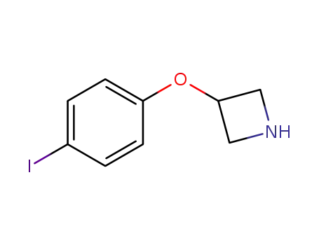 Molecular Structure of 1219948-76-1 (3-(4-iodophenoxy)azetidine)