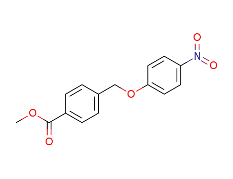 Molecular Structure of 324544-87-8 (4-(4-Nitro-phenoxymethyl)-benzoic acid methyl ester)