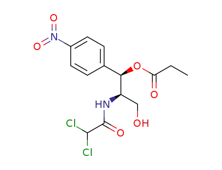 (1R,2R)-2-[(dichloroacetyl)amino]-3-hydroxy-1-(4-nitrophenyl)propyl propionate