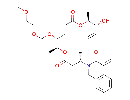 (1S,2R,3E)-4-[(1S,2R)-2-hydroxy-1-methyl-3-butenyloxy]-2-(methoxy-ethoxy)methoxy-1-methyl-3-butenyl (S)-3-(acryloylbenzylamino)-butenoate