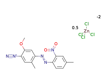 Molecular Structure of 61966-14-1 (FAST CORINTH V ZINC CHLORIDE DOUBLE SALT)