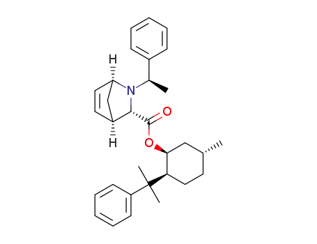 (-)-(1S,2S,5R)-8-phenylmenthyl (1S,3S,4R)-2-[(1R)-1-phenylethyl]-2-azabicyclo[2.2.1]hept-5-ene-3-carboxylate