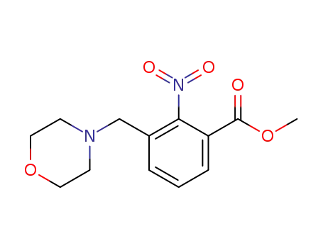 methyl 3-(morpholin-4-ylmethyl)-2-nitrobenzoate