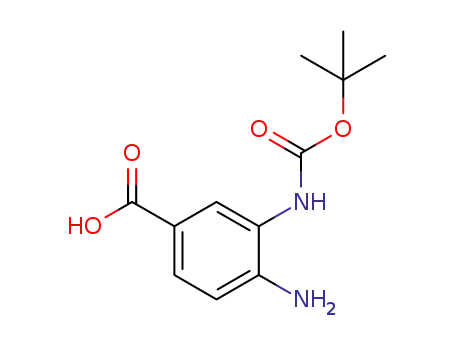 4-aMino-3-((tert-butoxycarbonyl)aMino)benzoic acid