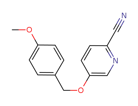 5-((4-Methoxybenzyl)oxy)picolinonitrile