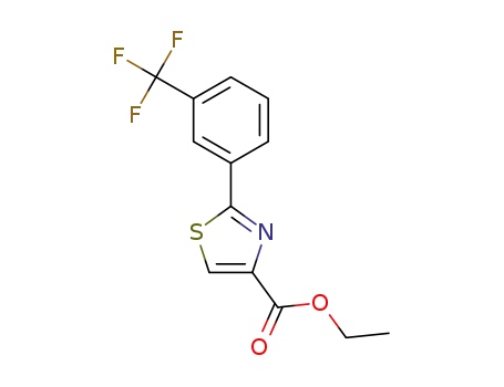 2-(4-트리플루오로메틸-페닐)-티아졸-4-카르복실산 에틸 에스테르
