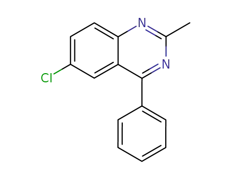 2-methyl-4-phenyl-6-chloroquinazoline