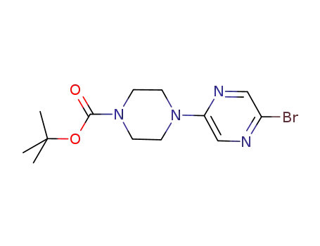 1-PIPERAZINECARBOXYLIC ACID, 4-(5-BROMOPYRAZINYL)-, 1,1-DIMETHYLETHYL ESTER