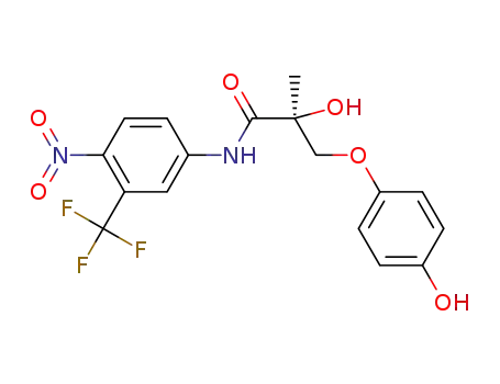 (S)-2-hydroxy-3-(4-hydroxyphenoxy)-2-methyl-N-(4-nitro-3-(trifluoromethyl)phenyl)propanamide