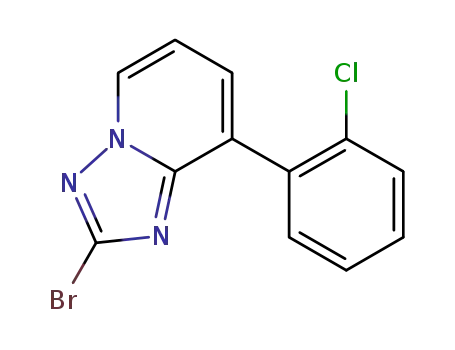 C<sub>12</sub>H<sub>7</sub>BrClN<sub>3</sub>