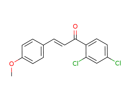 2-Propen-1-one, 1-(2,4-dichlorophenyl)-3-(4-methoxyphenyl)-, (2E)-
