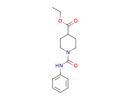 1-PHENYLCARBAMOYL-PIPERIDINE-4-CARBOXYLIC ACID ETHYL ESTER