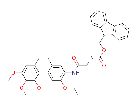 3,4,5-trimethoxyphenyl-3'-amino-4'-ethoxydiphenylethane-Fmoc-glycineamide