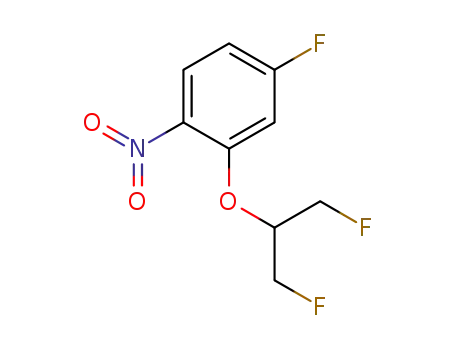 2-(1,3-Difluoropropan-2-yloxy)-4-fluoro-1-nitrobenzene