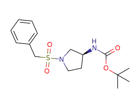 tert-butyl (S)-(1-(benzylsulfonyl)pyrrolidin-3-yl)carbamate