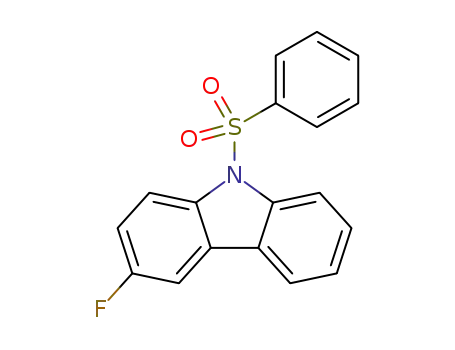 3-fluoro-9-(phenylsulfonyl)-9H-carbazole