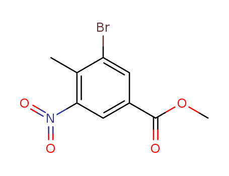 3-BROMO-4-METHYL-5-NITROBENZOIC ACID METHYL ESTER