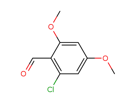 Molecular Structure of 82477-61-0 (2-CHLORO-4,6-DIMEHOXYBENZALDEHYDE)