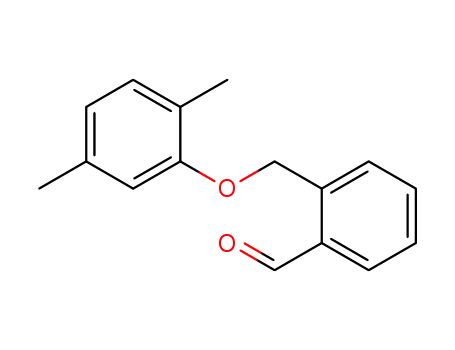 Molecular Structure of 1086328-92-8 (2-(2,5-dimethylphenoxymethyl)benzaldehyde)