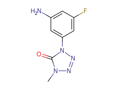 1-(3-amino-5-fluorophenyl)-4-methyl-1H-tetrazol-5(4H)-one