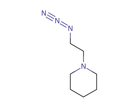 Molecular Structure of 138373-73-6 (2-Piperidino-ethylazide)