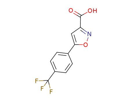 5-(4-(trifluoromethyl)phenyl)isoxazole-3-carboxylic acid