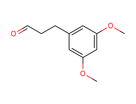 Molecular Structure of 125187-47-5 (3-(3,5-DIMETHOXY-PHENYL)-PROPIONALDEHYDE)