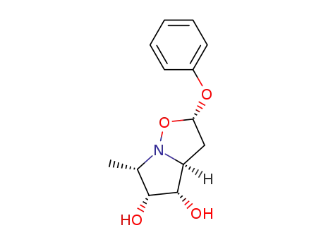 (2S,3aS,4S,5R,6S)-6-methyl-2-phenoxyhexahydropyrrolo[1,2-b]isoxazole-4,5-diol