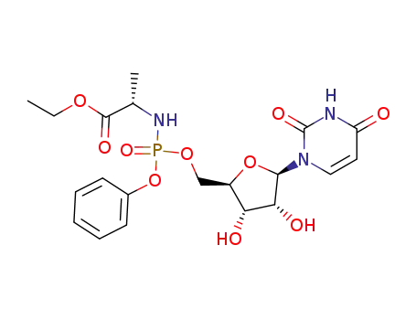 5'-O-[phenyl(ethoxy-L-alaninyl)phosphoryl]uridine