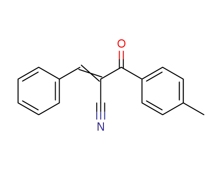 Benzenepropanenitrile, 4-methyl-b-oxo-a-(phenylmethylene)-