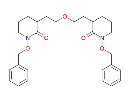 1-benzyloxy-3-{2-[2-(1'-benzyloxy-2'-oxopiperidin-3'-yl)ethoxy]ethyl}piperidin-2-one