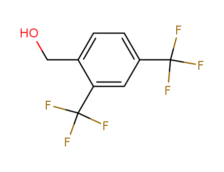 [2,4-bis(trifluoromethyl)phenyl]methanol cas no. 143158-15-0 98%