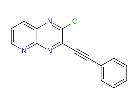 2-chloro-3-(phenylethynyl)pyrido[3,2-b]pyrazine