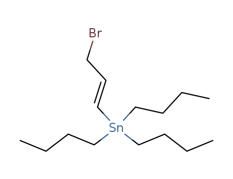 Molecular Structure of 167288-95-1 (Stannane, [(1E)-3-bromo-1-propenyl]tributyl-)