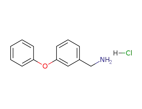 Molecular Structure of 376637-85-3 (3-Phenoxybenzylamine hydrochloride)