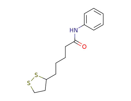 5-(1,2-dithiolan-3-yl)-N-phenylpentanamide