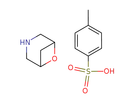 Molecular Structure of 1339953-58-0 (6-Oxa-3-azabicyclo[3.1.1]heptane tosylate)