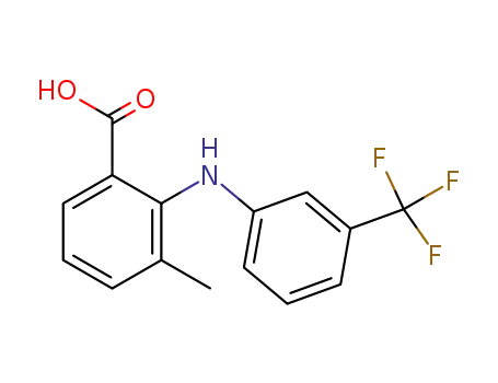 Benzoic  acid,  3-methyl-2-[[3-(trifluoromethyl)phenyl]amino]-
