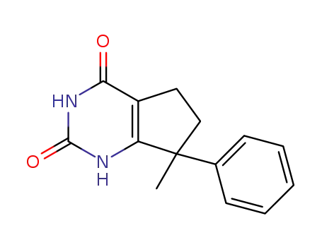 7-methyl-7-phenyl-6,7-dihydro-1H-cyclopenta[d]pyrimidine-2,4(3H,5H)-dione