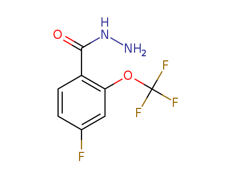 4-FLUORO-2-TRIFLUOROMETHOXY-BENZOIC ACID HYDRAZIDE