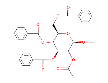 methyl 2-O-acetyl-3,4,6-tri-O-benzoyl-β-D-glucopyranoside