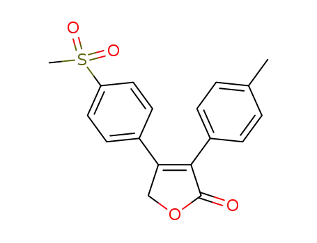4-(4-methanesulfonylphenyl)-3-(4-methylphenyl)-2,5-dihydrofuran-2-one